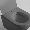 Унитаз подвесной Vincea Globo VT1-14SMA безободковый, цвет антрацит мат., ультратонкое сиденье soft- Унитаз подвесной Vincea Globo VT1-14SMA безободковый, цвет антрацит мат., ультратонкое сиденье soft-