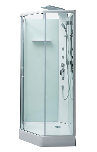 Душевая кабина Aquanet Passion P 90x90, прозрачное стекло Душевая кабина Aquanet Passion P 90x90, прозрачное стекло