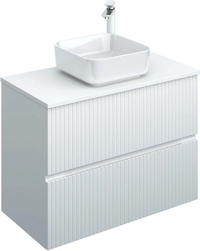 Тумба под раковину Aquanet Джейн 90 белый матовый 00313287 напольная/подвесная Тумба под раковину Aquanet Джейн 90 белый матовый 00313287 напольная/подвесная