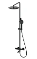 Душевая система Wonzon & Woghand с термостатом, черный матовый (WW-88739903-MB) Душевая система Wonzon & Woghand с термостатом, черный матовый (WW-88739903-MB)