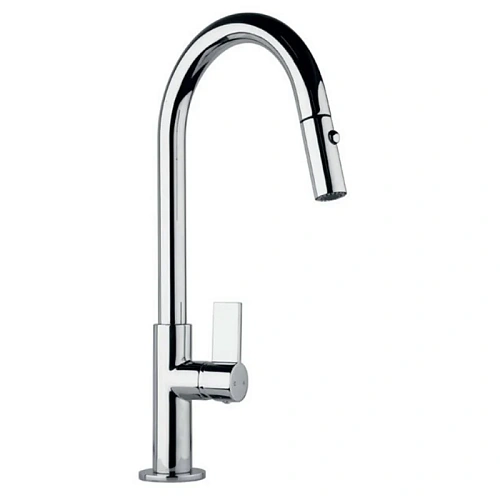 Смеситель для кухни Paini Cox 78CR591SAKM выдвижной излив Смеситель для кухни Paini Cox 78CR591SAKM выдвижной излив