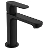 Смеситель для раковины Hansgrohe Rebris S 110, со сливным гарнитуром 72517670, матовый черный