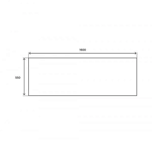 Экран для ванны фронтальный Veedi 160 137000160 Экран для ванны фронтальный Veedi 160 137000160
