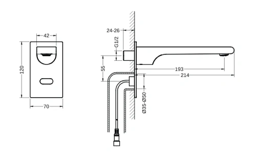 Смеситель для раковины Aquatek Лира AQ5413CR хром Смеситель для раковины Aquatek Лира AQ5413CR хром