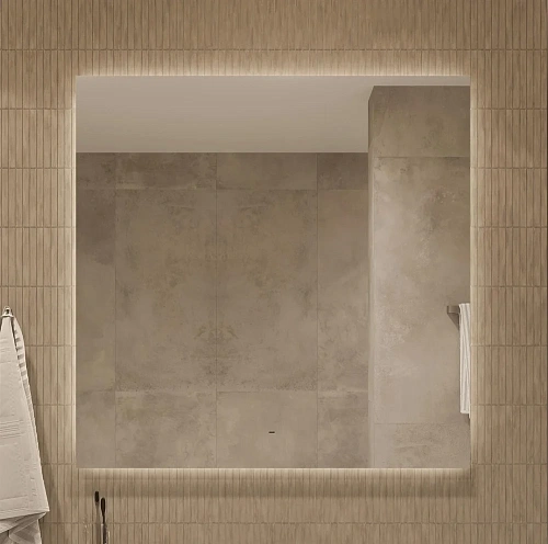 Зеркало DIWO Элиста 100x100 с подсветкой 543499 Зеркало DIWO Элиста 100x100 с подсветкой 543499