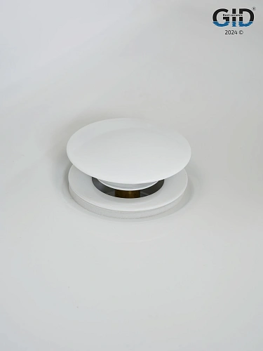 Донный клапан Gid универсальный G-60W 76606K белый 7x7x10 Донный клапан Gid универсальный G-60W 76606K белый 7x7x10