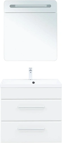 Тумба под раковину Aquanet Лукка 75 белый 00302397 напольная/подвесная Тумба под раковину Aquanet Лукка 75 белый 00302397 напольная/подвесная
