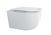 Унитаз подвесной CEZARES RELAX CZR-3806-53-TH-TOR/SC безободковый с сиденьем Унитаз подвесной CEZARES RELAX CZR-3806-53-TH-TOR/SC безободковый с сиденьем