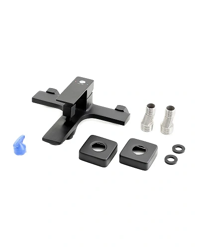 Смеситель для ванны Orange Lutz M04-100b матовый черный Смеситель для ванны Orange Lutz M04-100b матовый черный