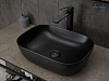 Картинка анонса товара «раковина gid bm1333 53367 накладная черная матовая 46x32.5x13.5»