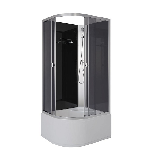 Душевая кабина Niagara Eco E100/80/40R/TN/BK (1000х800х1950) E100/80/40R/TN/BK Душевая кабина Niagara Eco E100/80/40R/TN/BK (1000х800х1950) E100/80/40R/TN/BK