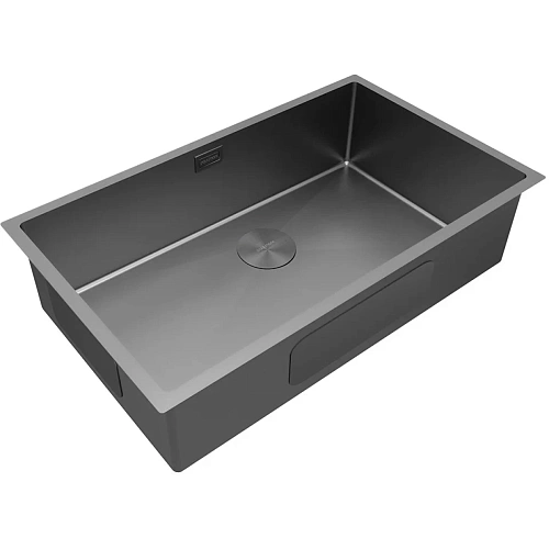 Кухонная мойка Paulmark NEXT 74 UNI, PM217444-MG, матовый серый, 740х440мм 1,2мм Кухонная мойка Paulmark NEXT 74 UNI, PM217444-MG, матовый серый, 740х440мм 1,2мм