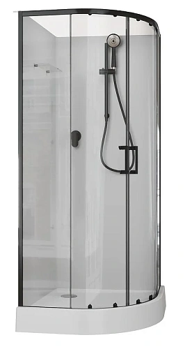 Душевая кабина Aquanet Passion EVO R black 90x90 набор 1 00267256 Душевая кабина Aquanet Passion EVO R black 90x90 набор 1 00267256