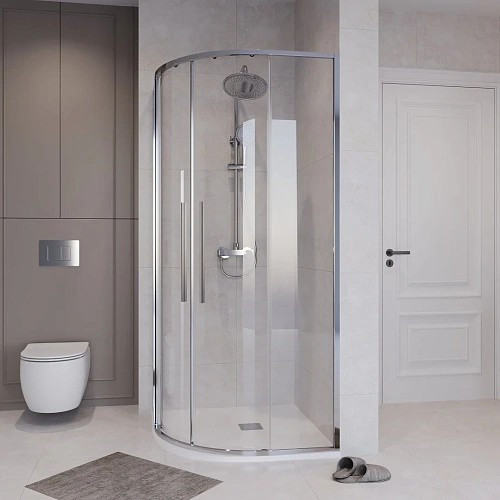 Душевой уголок Niagara Nova NG-6627-34 (100x100x195) полукруг, раздвижная, хром, стекло прозрачное Душевой уголок Niagara Nova NG-6627-34 (100x100x195) полукруг, раздвижная, хром, стекло прозрачное