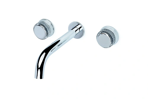 Смеситель для раковины Boheme AURA CHROME встраиваемый 152-2-CR-A Смеситель для раковины Boheme AURA CHROME встраиваемый 152-2-CR-A