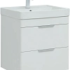 Тумба под раковину Aquanet Ирис new 60 белый глянец (2 ящика) 00310144 Тумба под раковину Aquanet Ирис new 60 белый глянец (2 ящика) 00310144