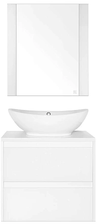 Зеркало Style Line Монако 60x70, Осина бел/бел лакобель ЛС-00000630 Зеркало Style Line Монако 60x70, Осина бел/бел лакобель ЛС-00000630