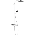Душевая система Hansgrohe Pulsify S Showerpipe 260 1jet с термостатом для ванны 24221000, хром Душевая система Hansgrohe Pulsify S Showerpipe 260 1jet с термостатом для ванны 24221000, хром