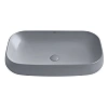 Раковина ABBER Rechteck AC2210MG накладная, серая матовая Раковина ABBER Rechteck AC2210MG накладная, серая матовая