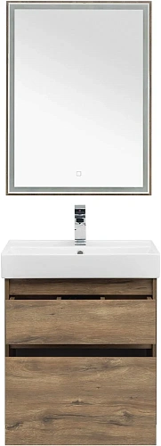 Комплект мебели Aquanet Nova Lite 60 дуб рустикальный (2 ящика) 00254216 Комплект мебели Aquanet Nova Lite 60 дуб рустикальный (2 ящика) 00254216