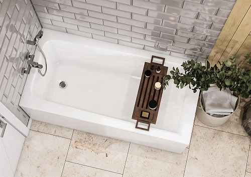 Акриловая ванна Roca Elba 160х75 прямоугольная белая 248619000 Акриловая ванна Roca Elba 160х75 прямоугольная белая 248619000