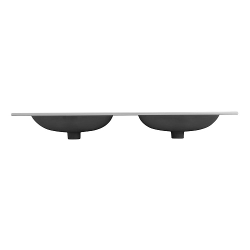 Раковина CEZARES CZR-8073-120-2 с двумя чашами белый 1210x460 керамика Раковина CEZARES CZR-8073-120-2 с двумя чашами белый 1210x460 керамика