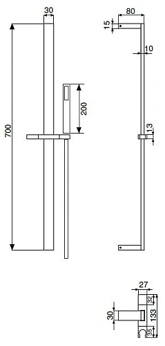 Душевая система CEZARES CZR-L-SD-03/24 Душевая система CEZARES CZR-L-SD-03/24