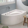 Акриловая ванна Roca Welna 160x100 асимметричная правая белая 248643000 Акриловая ванна Roca Welna 160x100 асимметричная правая белая 248643000