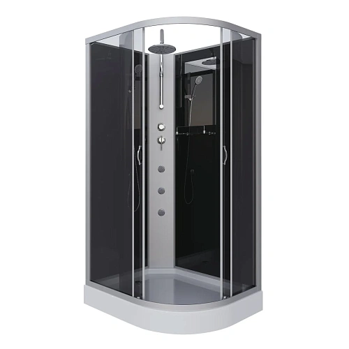 Душевая кабина Niagara Classic NG-3512-14LBKTG (1200х800х2100) низкий поддон (13см) стекло тонированное 35121433LBKTG Душевая кабина Niagara Classic NG-3512-14LBKTG (1200х800х2100) низкий поддон (13см) стекло тонированное 35121433LBKTG