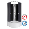 Картинка анонса товара «душевая кабина niagara eco e100/40/tn/bk (1000х1000х1950) e100/40/tn/bk»