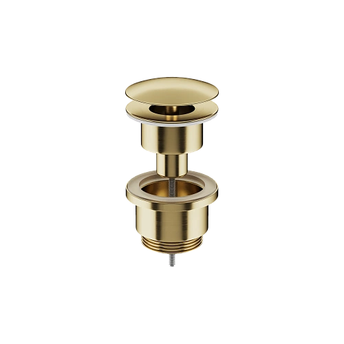 Донный клапан Ceramica Nova 70003BGnc без системы клик - клак, латунь, брашированное золото Донный клапан Ceramica Nova 70003BGnc без системы клик - клак, латунь, брашированное золото