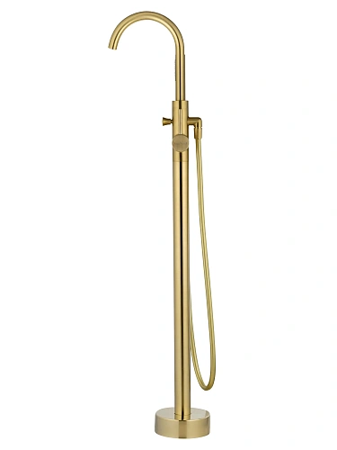 Смеситель для ванны Wonzon & Woghand STICK напольный, брашированное золото (WW-88649017-BG) Смеситель для ванны Wonzon & Woghand STICK напольный, брашированное золото (WW-88649017-BG)