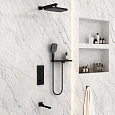 Душевая система Vincea VSFW-431T1RMB встраиваемая, термостатический, 3 режима, черный Душевая система Vincea VSFW-431T1RMB встраиваемая, термостатический, 3 режима, черный