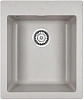 Кухонная мойка Paulmark LEER, PM104249-GR, серый, 415х490 мм
