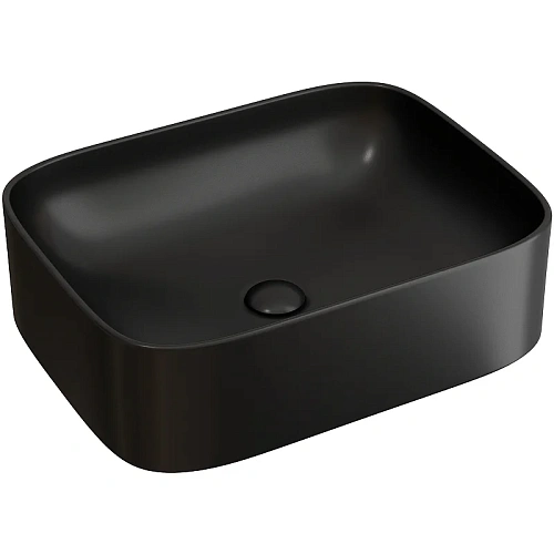 Раковина Ceramica Nova ELEMENT CN6052MB черный матовый накладная Раковина Ceramica Nova ELEMENT CN6052MB черный матовый накладная