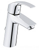 Картинка анонса товара «смеситель для раковины grohe eurosmart с цепочкой и средним изливом, хром (23323001)»