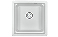 Кухонная мойка Granula KS-4501U, АРКТИК (БЕЛЫЙ), кварц 450х450 Кухонная мойка Granula KS-4501U, АРКТИК (БЕЛЫЙ), кварц 450х450