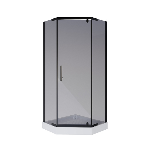 Душевой уголок Niagara Eco NG-009-14DT (900х900х1950) низкий поддон (13см) стекло тонированное _0091432DT Душевой уголок Niagara Eco NG-009-14DT (900х900х1950) низкий поддон (13см) стекло тонированное _0091432DT