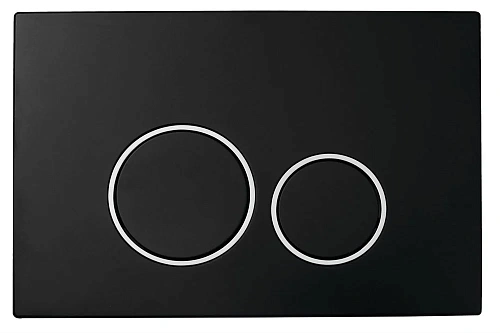 Клавиша смыва Boheme BLACK CHROMO круглая 662 Клавиша смыва Boheme BLACK CHROMO круглая 662