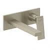 Смеситель для раковины Kludi DECUS 54244N575 настенный для внутренней части 38241 брашированный никель