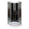 Картинка анонса товара «душевая кабина deto l 801 n без крыши black (l801nblack)»