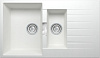 Картинка анонса товара «кухонная мойка tolero loft tl-860 (№923 (белый)) 473875»