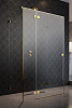 Картинка анонса товара «душевая дверь radaway essenza pro kdj+s gold 120x200 прозрачное 6 мм левая 1/2 10097312-09-01l»