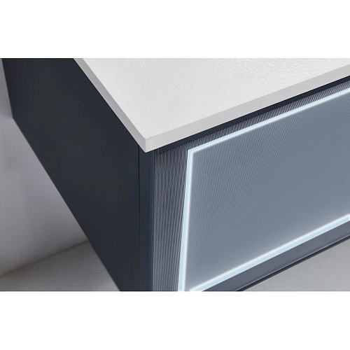 Тумба с раковиной Orans BC-9013-1200L PW цвет: PU030, раковина art marble (white) (800x550x400) 90131200L Тумба с раковиной Orans BC-9013-1200L PW цвет: PU030, раковина art marble (white) (800x550x400) 90131200L