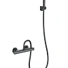 Смеситель для душа Wonzon & Woghand с термостатом, темный графит (WW-B1005-A-BGG) Смеситель для душа Wonzon & Woghand с термостатом, темный графит (WW-B1005-A-BGG)