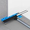 Душевой лоток Timo Drain System 700 с двусторонней панелью "plate" под плитку, Чёрный Душевой лоток Timo Drain System 700 с двусторонней панелью "plate" под плитку, Чёрный