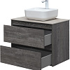 Тумба под раковину Aquanet Nova Lite 75 дуб серый (2 ящика) 00287890 Тумба под раковину Aquanet Nova Lite 75 дуб серый (2 ящика) 00287890