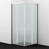 Душевой уголок WasserKRAFT Main 41S03M Matt glass хром Душевой уголок WasserKRAFT Main 41S03M Matt glass хром