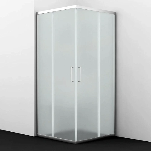 Душевой уголок WasserKRAFT Main 41S03M Matt glass хром Душевой уголок WasserKRAFT Main 41S03M Matt glass хром