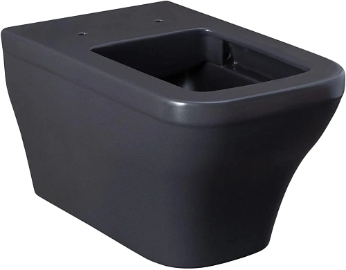 Унитаз подвесной Allen Brau Infinity 4.21011.AN с крышкой, антрацит Унитаз подвесной Allen Brau Infinity 4.21011.AN с крышкой, антрацит